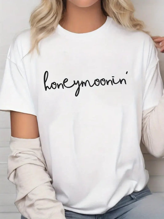 Honeymoon Print T-Shirt