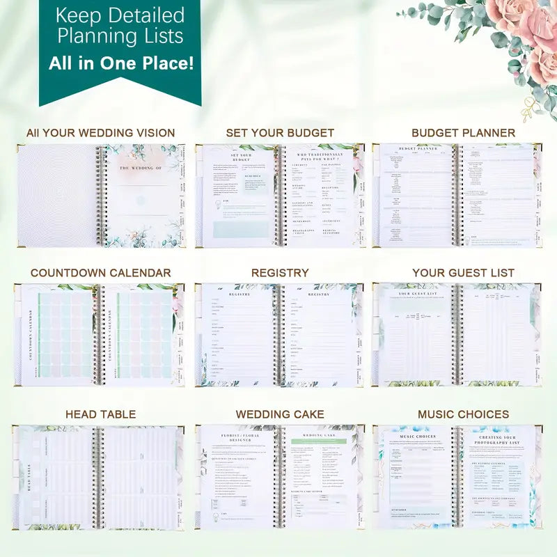 Wedding Planner Book