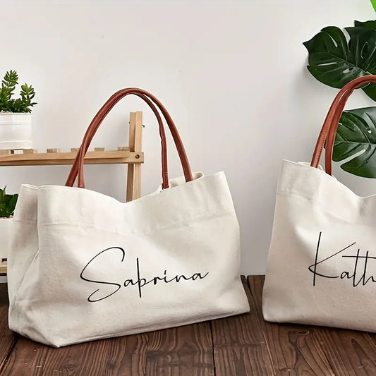 Personalized Bridesmaid Tote Bag