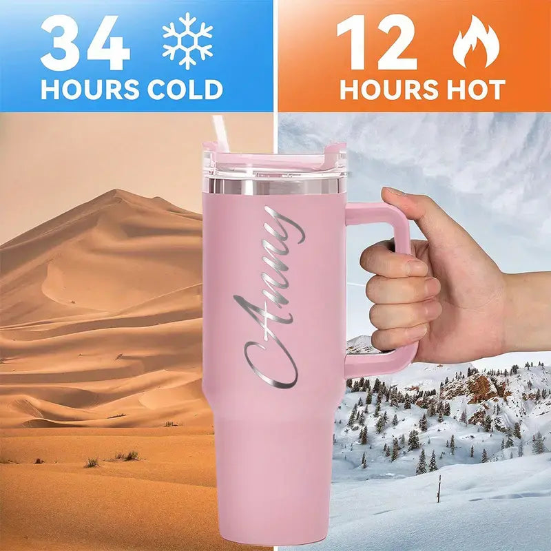 Personalized Insulated Travel Tumbler