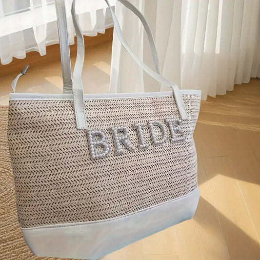 Pearl Letter Bride Shoulder Bag