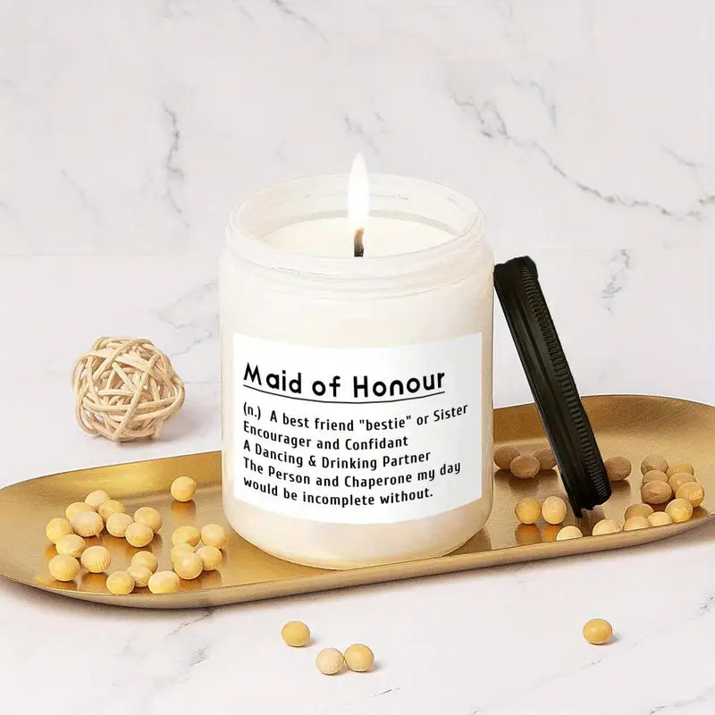 Maid of Honor Aromatherapy Candle