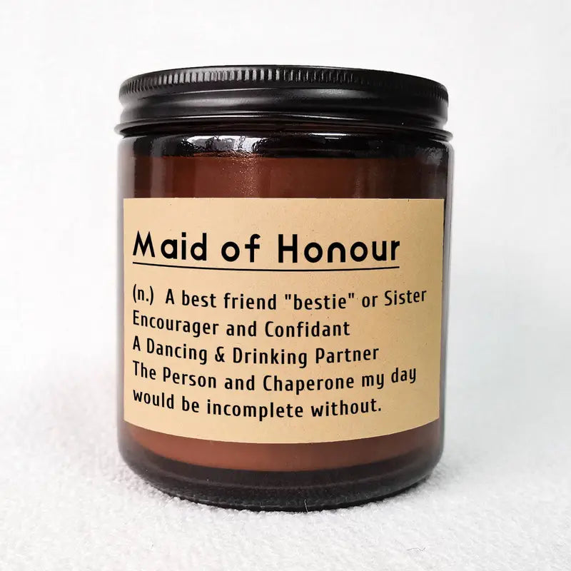 Maid of Honor Aromatherapy Candle